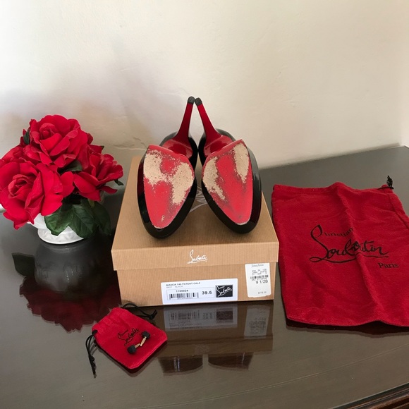 Christian Louboutin Bianca Patent Leather 140mm - Picture 6 of 6